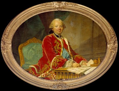 صورة لإتيان فرانسوا ، دوق شوازول ستاينفيل (1719-1785) وزيرًا. لويس ميشيل فان لو (1707-1771) بواسطة لويس ميشيل فان لو