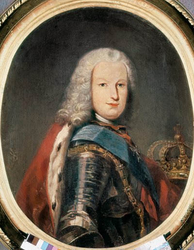 صورة لفرديناند السادس (فرديناندو) (1713-1759) بواسطة لويس ميشيل فان لو