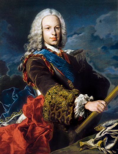 صورة لفرديناند السادس ملك إسبانيا ، الملقب بالحكيم (1713-1759) بواسطة لويس ميشيل فان لو