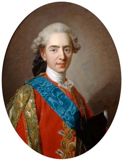 ال دوك دي بيري ، في وقت لاحق الملك لويس السادس عشر ، البالغ من العمر 15 عامًا ، c1769 بواسطة لويس ميشيل فان لو