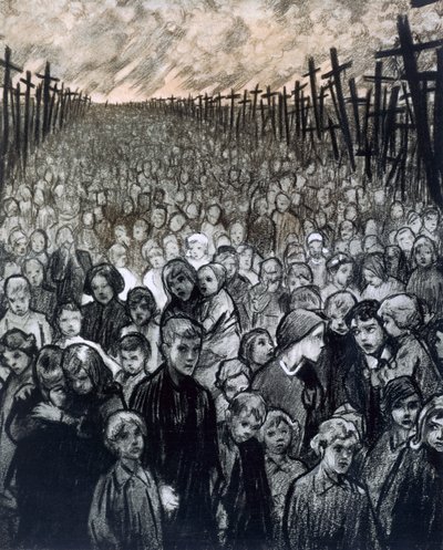 "Kreuzland، Kreuzland uber Alles"، 1916 بواسطة لويس رايميكرز