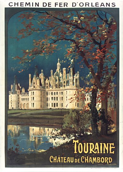 سكة حديد اورليانز. تورين ، 1900. بواسطة لويس Tauzin