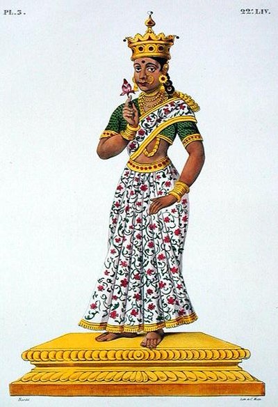سواحة زوجة أجني ، نقشها سي دي موت (1785-1836) (ليثو ملون) بواسطة لويس توماس (بعد) بارديل