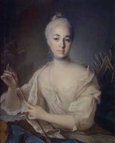 صورة الكونتيسة آنا فورونتسوفا 1743-1769 ، كاليفورنيا 1758 بواسطة لويس توك