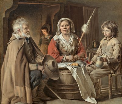 الداخلية الفلاحين ، ج .1645 بواسطة لويس لو نين