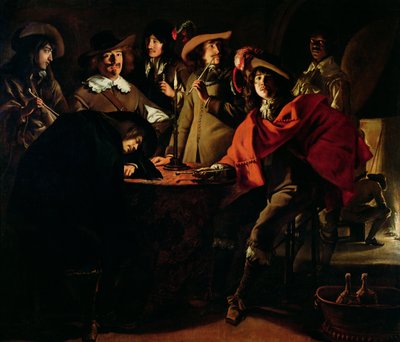 تدخين الحرس ، 1643 بواسطة لويس لو نين