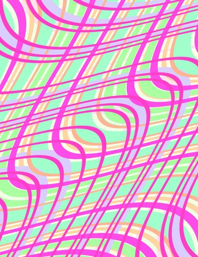 فحص Swirly ، 2011 (رقمي) بواسطة لويزا هيريفورد