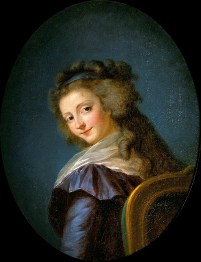 صورة لأديلايد دي لا بريش 1755-1844 ، 1790. بواسطة إليزابيث لويز فيجي ليبرون