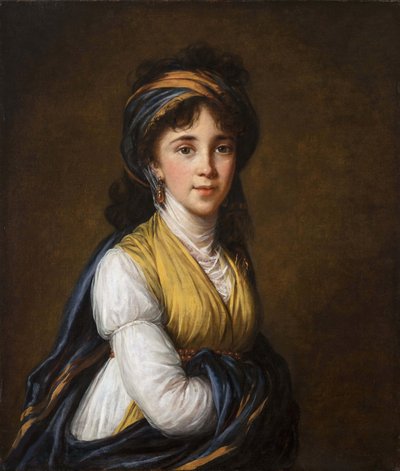 صورة للكونتيسة آنا جريجوريفنا بيلوسيلسكي-بيلوزيرسكي 1773-1846 ، 1798. بواسطة إليزابيث لويز فيجي ليبرون