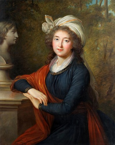 صورة للأميرة إلزبيتا إيزابيلا لوبوميرسكا ، ني كونتيسة كزارتوريسكا 1736-1816 ، 1793. بواسطة إليزابيث لويز فيجي ليبرون