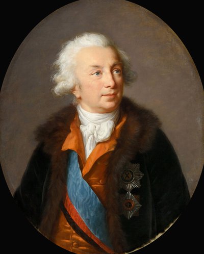 صورة للكونت إيفان إيفانوفيتش شوفالوف 1727-1797 ، ج. 1796. بواسطة إليزابيث لويز فيجي ليبرون