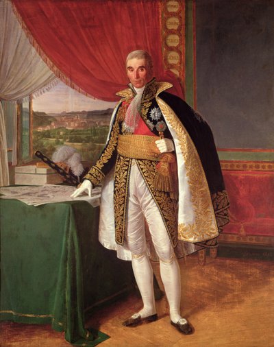 المارشال أندريه ماسينا (1758-1817) دوق ريفولي ، 1814 بواسطة لويز ماري جين هيرسينت