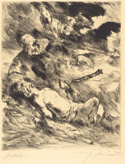 Die Opferung Isaacs The Sacrifice of Isaac، 1920. يموت أوبفيرونج إسحاق ذبيحة إسحاق ، 1920. بواسطة لوفيس كورنث