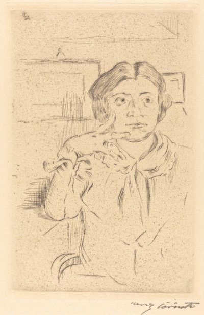 زوجة الفنان ، 1909. بواسطة لوفيس كورنث