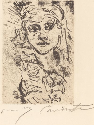 هيني بورتن ، 1923. بواسطة لوفيس كورنث
