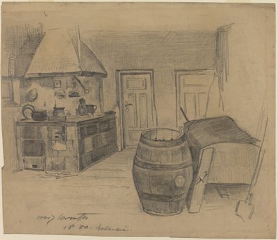 الداخلية ، 1880. بواسطة لوفيس كورنث