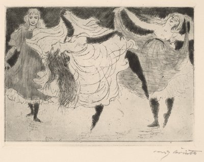 الراقصات الراقصات 1895. بواسطة لوفيس كورنث