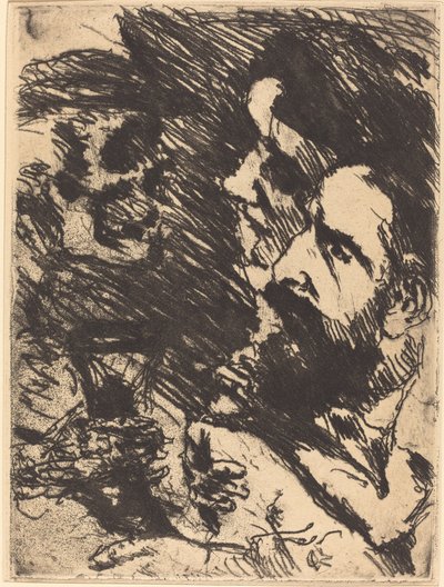 Tod bei Strucks Death Visits the Strucks ، نُشر عام 1921 ، نُشر في عام 1922. بواسطة لوفيس كورنث