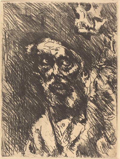 Tod und Greis Death and the Old Man ، نُشر عام 1921 في عام 1922. بواسطة لوفيس كورنث