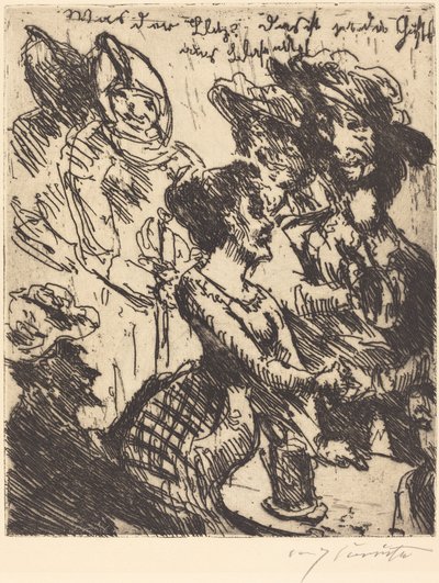 ما الفلاش! هذا هو النشوة من blasewitz ما هذا! إنه جوستل بلاسويتز ، 1923. بواسطة لوفيس كورنث