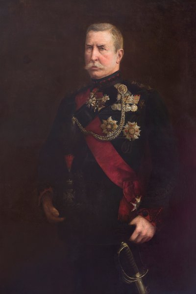 Portrait of General Sir Redvers Buller, 20th century (oil on canvas) بواسطة لويز كاتو ديكنسون