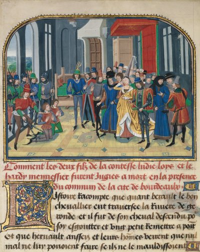 حكم على أبناء ليديا بالإعدام بواسطة لويست ليدت