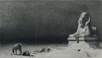 البقية في الرحلة إلى مصر (وجه الوجه) بواسطة Luc-Olivier Merson