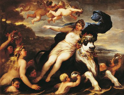 تقريب يوروبا ، للوكا جيوردانو (1634-1705) ، زيت على قماش بواسطة لوكا جيوردانو