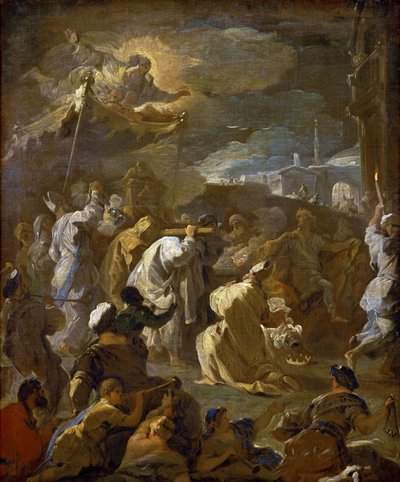 الباروك: Le roi David portant l