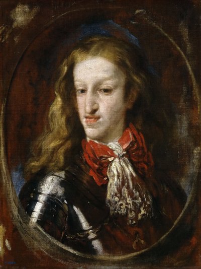 صورة لتشارلز الثاني ملك إسبانيا ، 1693. بواسطة لوكا جيوردانو