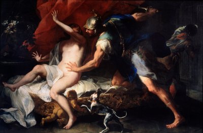 Tarquinius و Lucretia. بواسطة لوكا جيوردانو