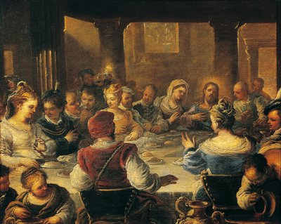 Wedding at Cana بواسطة لوكا جيوردانو