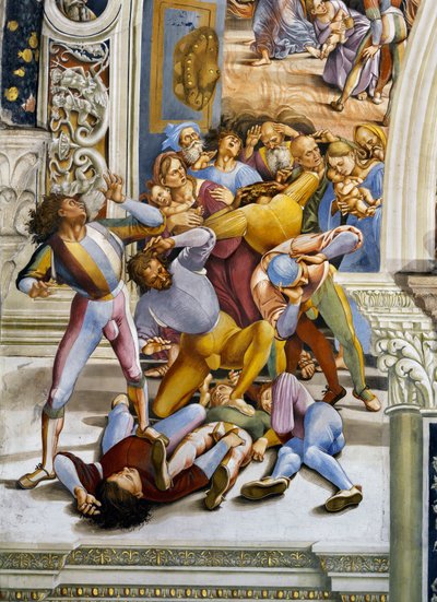 نهاية العالم ، من دورة جدارية في Last Judgment بواسطة لوكا سينيوريلي