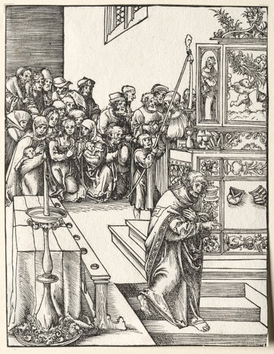 استشهاد القديس يوحنا بواسطة Lucas Cranach