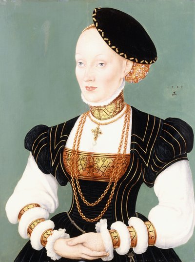 صورة آن الدنمارك بواسطة Lucas Cranach