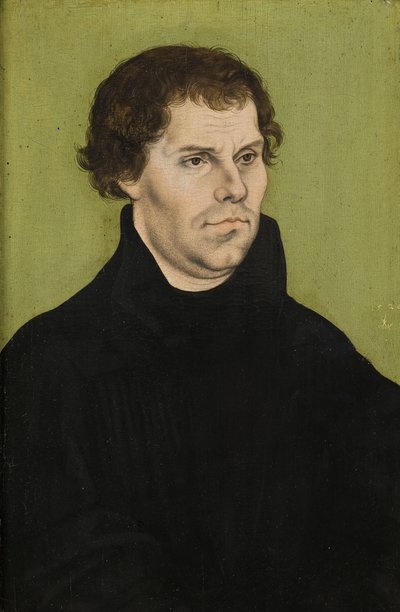 صورة لمارتن لوثر ، 1527 بواسطة Lucas Cranach the Elder
