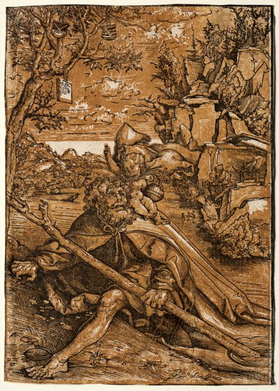 سانت كريستوفر بواسطة Lucas Cranach