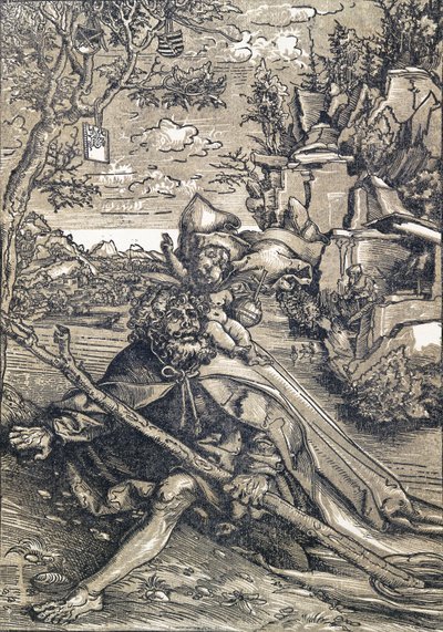 القديس كريستوفر ، 1506-9 بواسطة لوكاس كراناش