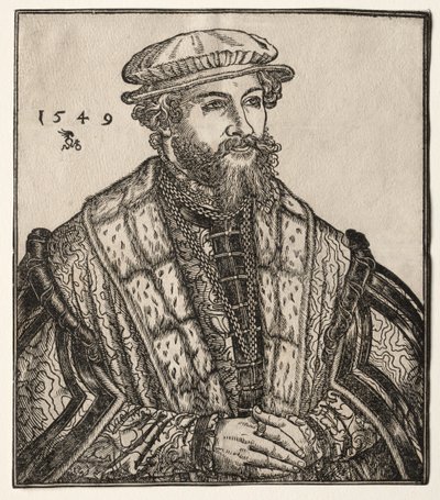 دكتور. كريستيان بروك ، 1549. بواسطة لوكاس كراناش الأكبر