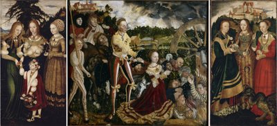 Catharinenaltar بواسطة لوكاس كراناش الأكبر