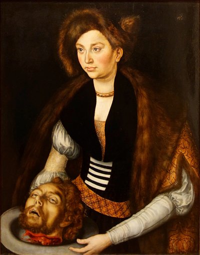 سالومي مع رأس القديس يوحنا المعمدان








 العنوان (العناوين البديلة):  سالومي مع رأس يوحنا المعمدان بواسطة لوكاس كراناش الأكبر