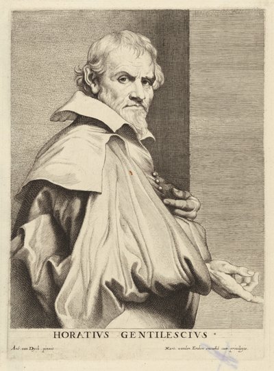 هوراس جينتيليشي بواسطة لوكاس إميل فورسترمان بعد السير أنتوني فان ديك