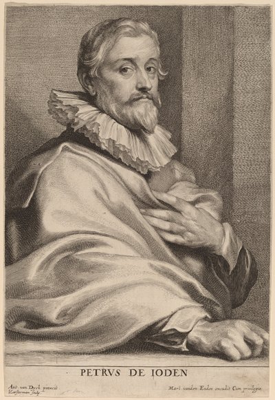 بيتر دي جود الأكبر بواسطة Lucas Emil Vorsterman after Sir Anthony van Dyck