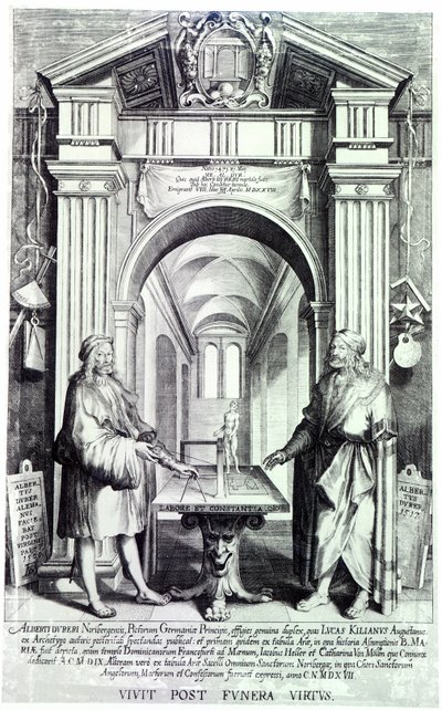 تكريم لدورير ، c.1628 بواسطة لوكاس كيليان