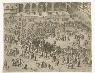 إعلان في جنت تشارلز الثاني ملك إسبانيا بصفته كونت فلاندرز (الصفحة 5) ، 1666 بواسطة جاك فان ويردين