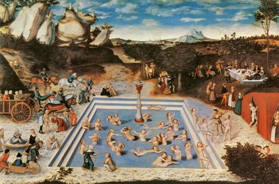 Fountain of Youth (oil on canvas) بواسطة لوكاس الأكبر كراناش