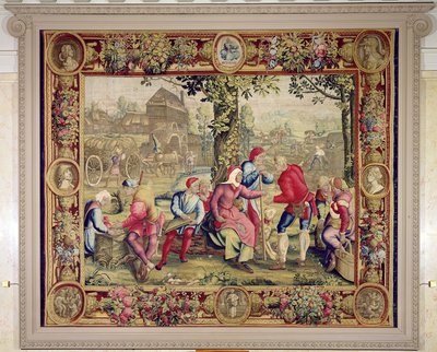 دفع حصاد ، ورشة Gobelins (نسيج) بواسطة لوكاس فان ليدن