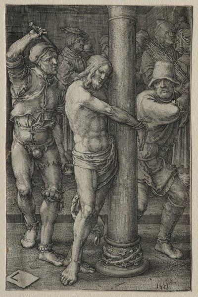 The Passion: The Flagellation ، 1521. بواسطة لوكاس فان ليدن