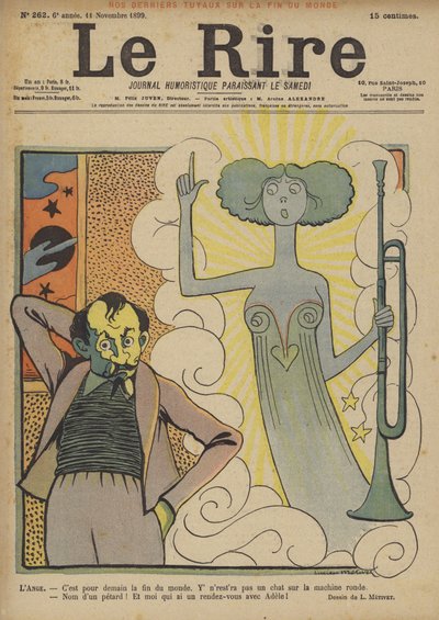 رسم توضيحي لـ Le Rire بواسطة Lucien Metivet