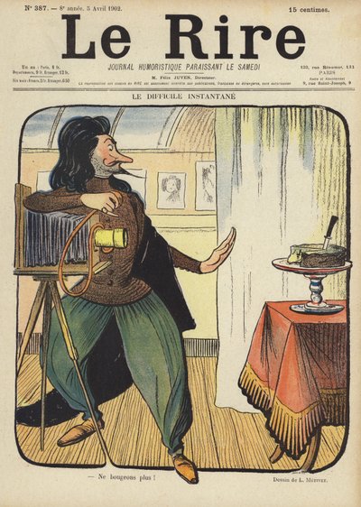 رسم توضيحي لـ Le Rire بواسطة Lucien Metivet